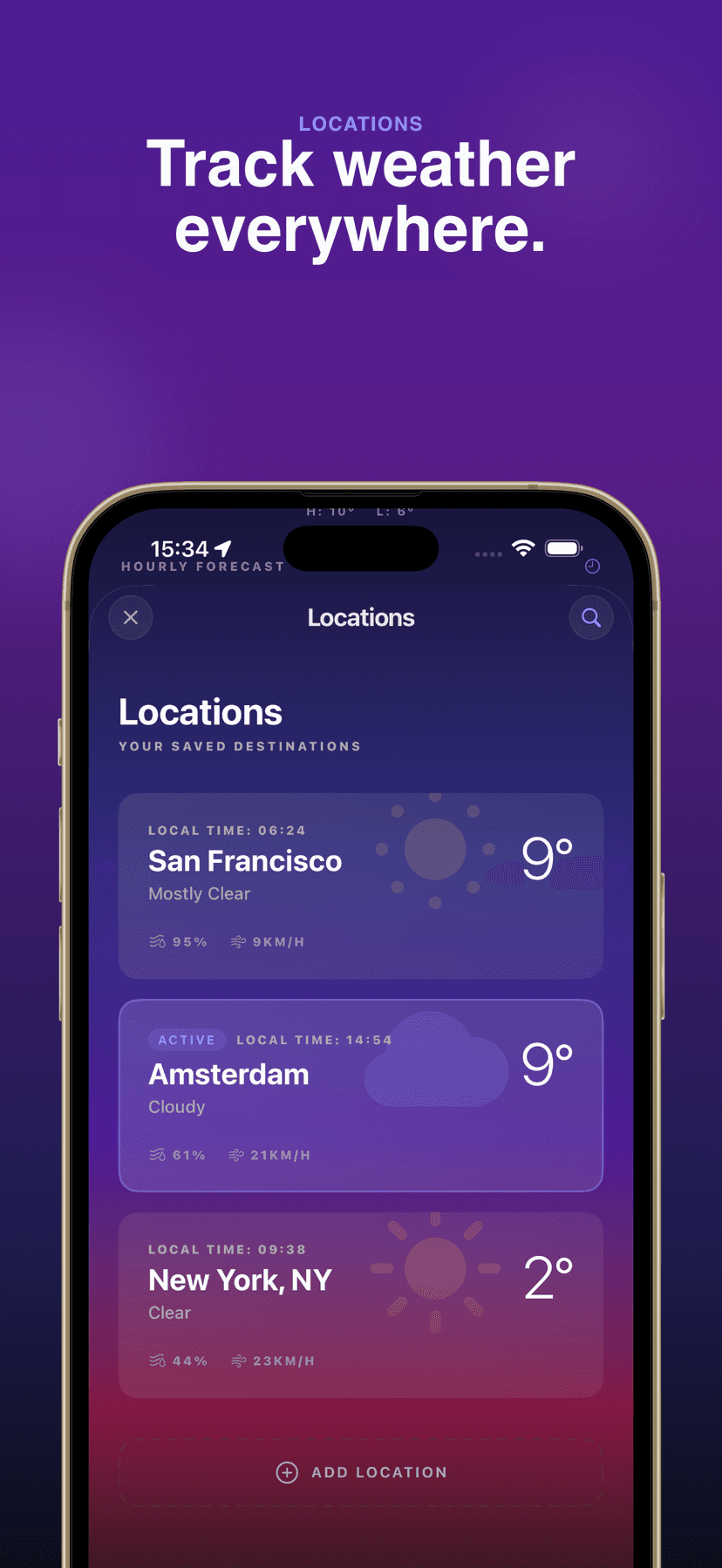 Meerdere locaties beheren